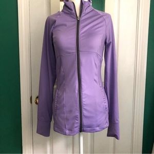 Under Armour Purple Athletic Zip Up Jacket SP